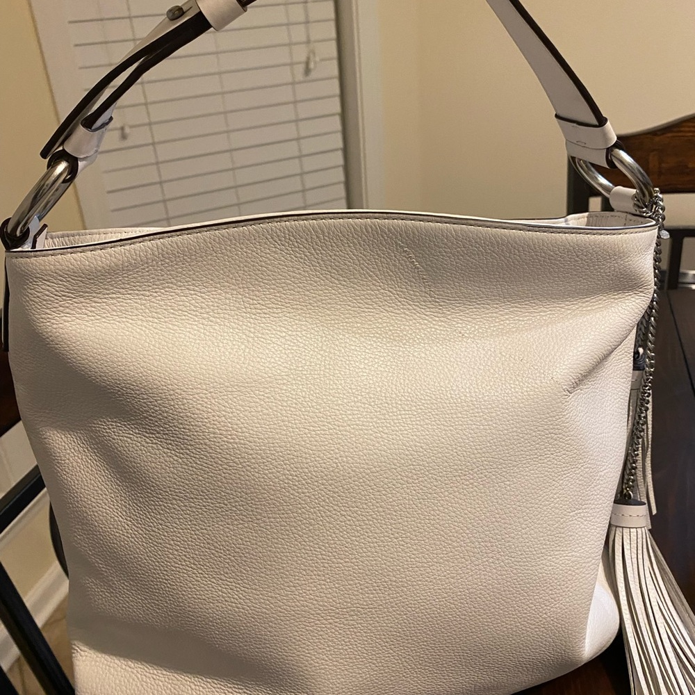 Michael Kors Leather Handbag…Off-White Color… - Picture 11 of 16
